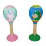 Wooden Unicorn Maraca - 1 piece