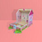 Minnie Mouse Wooden House