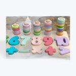 Wooden Montessori Math Puzzle - Image 2
