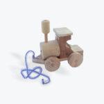 Wooden Pull-Along Train