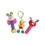 Playgro Soft Rattle Set