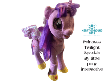 Hasbro My Little Pony The Movie Interactive My Magical Princess Twilight Sparkle toy.