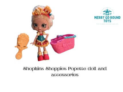 Shopkins Shoppies Popette doll and accessories