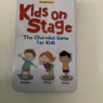 Kids on stage charades
